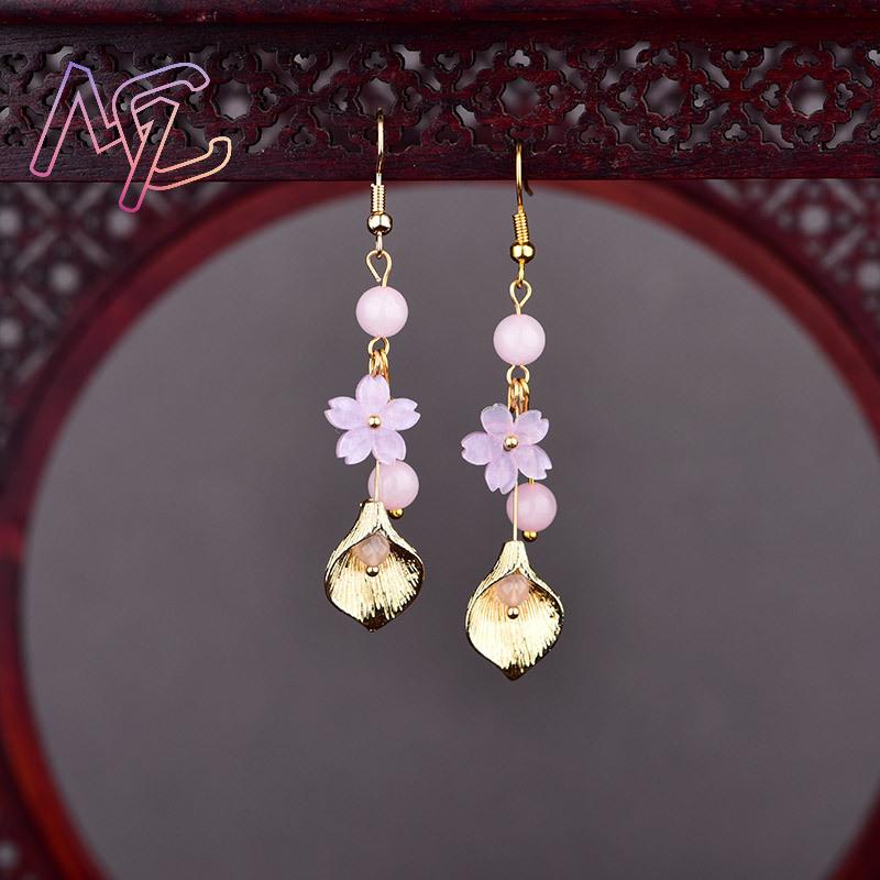 Anting Bunga Giok Alami Merah  - Cocktail Shaker Set ulasan dan harga