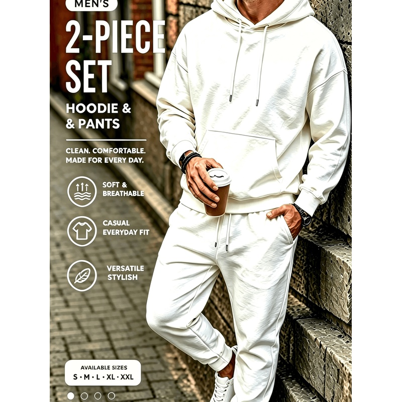 Setelan Hoodie 2 Pcs dengan Mo - Wine & Beer Guayaquil ulasan dan harga