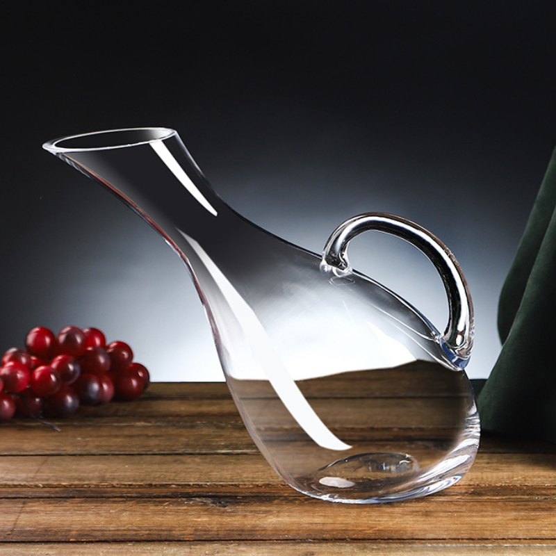 Dekanter Anggur Kaca Kristal M - Wine Aerator Pour ulasan dan harga